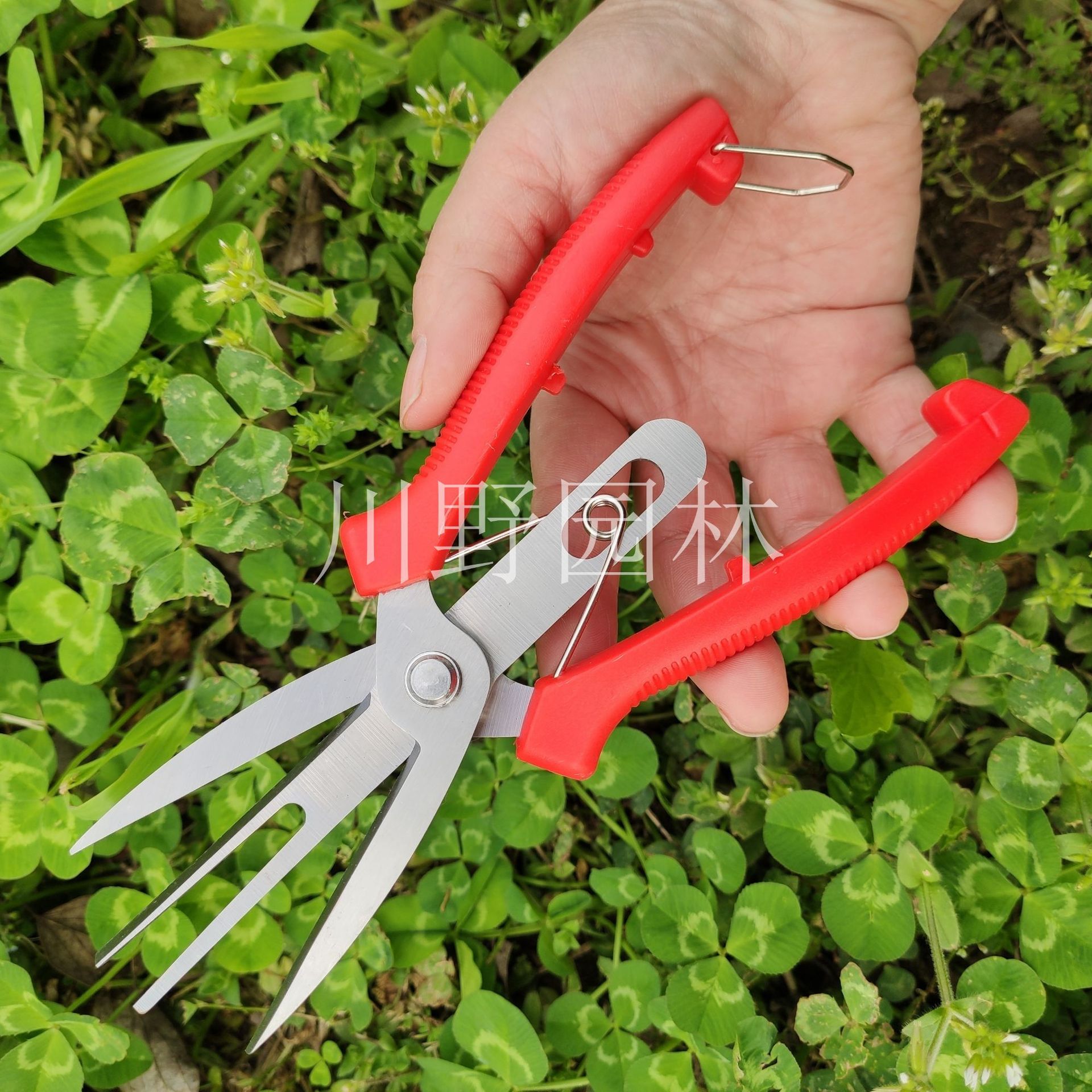 双口稀花剪三叉剪 果把剪 疏果剪 稀花稀果农用双刀剪