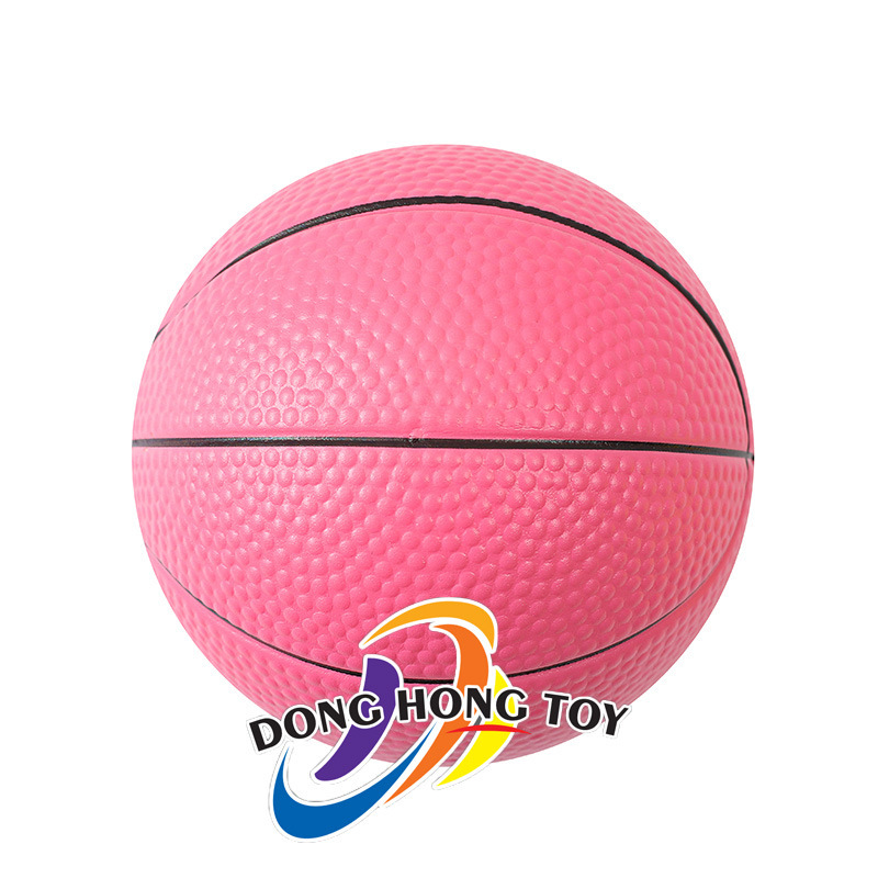 弾力性のバスケットボールの子供の小さい青いボールの高弾力性の退屈なおもちゃのバスケットボールのpuのボールの種類は屋外のスポーツのおもちゃを解凍します。|undefined