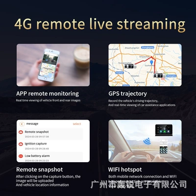 2024 New High-Definition 4g Remote Driving recorder