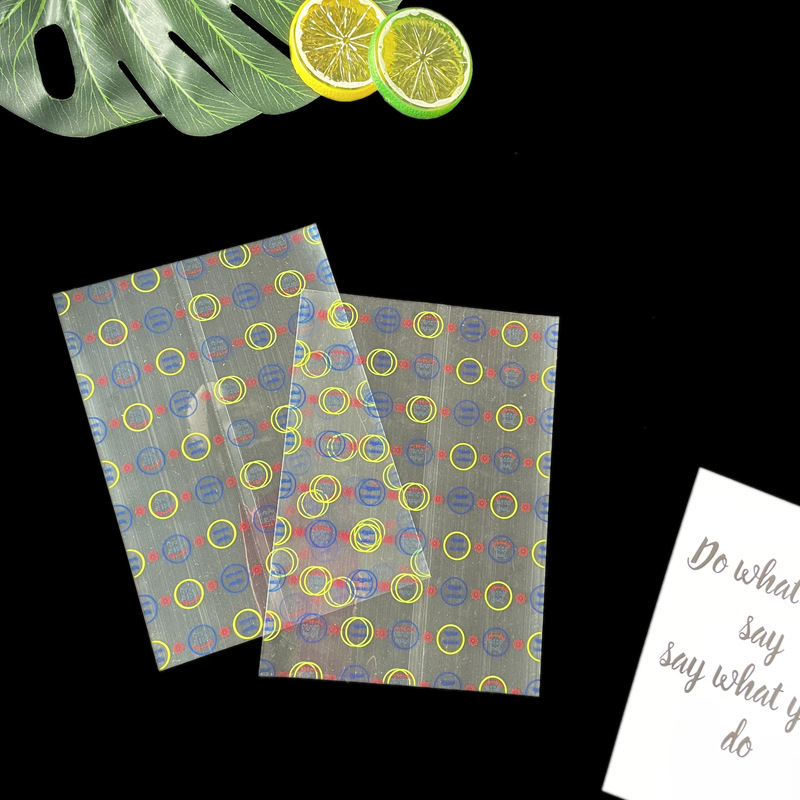 外贸出口PVC4丝彩印收缩膜专业厂家 热收缩膜收缩率高