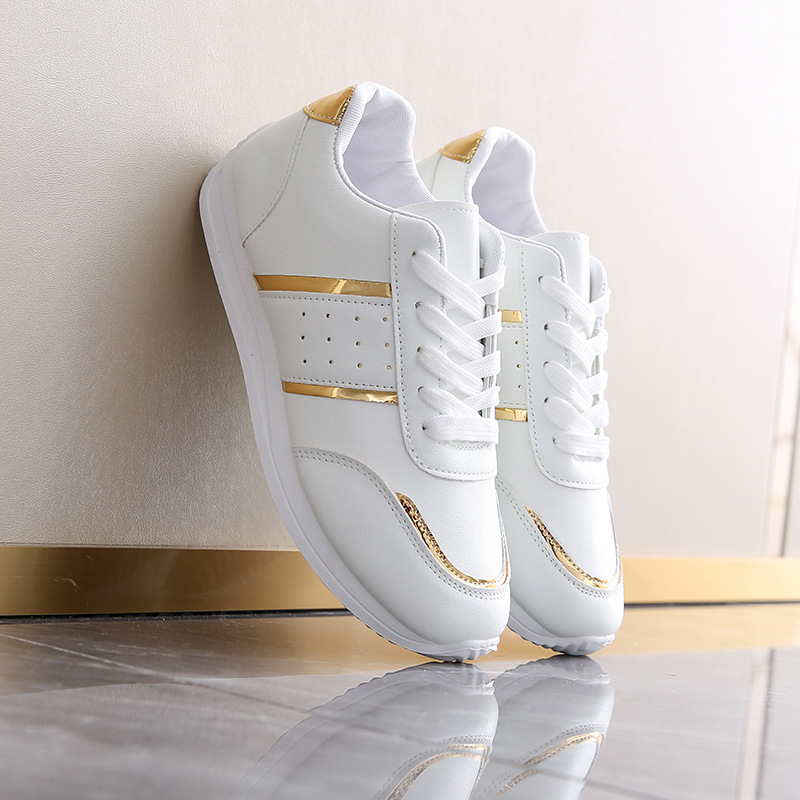 2024 European and American plus size sports casual shoes summer new thick-soled casual shoes strap sports women's white shoes wholesale 2024 European and American plus size sports casual shoes summer new thick-soled casual shoes strap sports women's white shoes wholesale