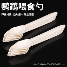 鹦鹉BB喂奶勺喂奶器手养八哥鹩哥玄凤虎皮雏鸟幼鸟奶粉喂食勺塑料