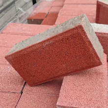 定制防滑水泥花砖面包砖荷兰砖仿石PC颗粒陶瓷透水砖人行道渗水砖