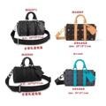 Nueva bolsa de almohada keepall 25cm relieve bolso de hombro bolso de cilindro bolso de moda bolso de pareja