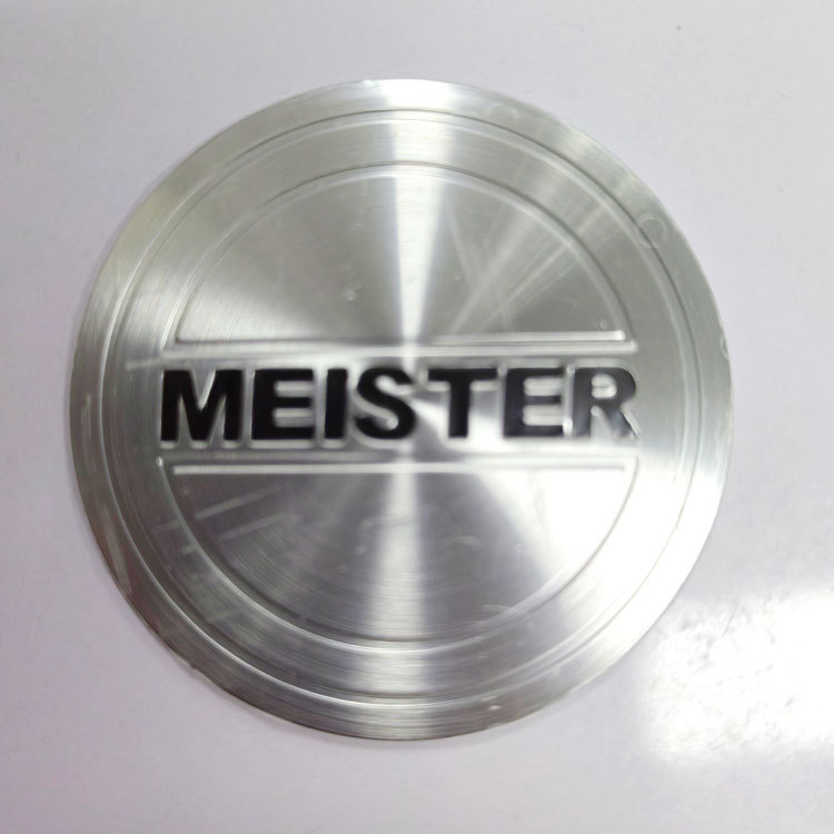 WORK Wheel Center, Qìchē Car logo - 50mm-meister-4pcspack