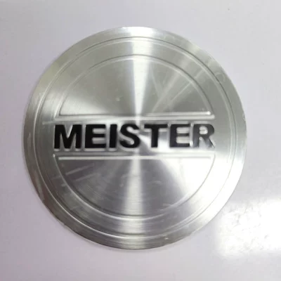 Hub Stickers 45mm 50mm 56.5mm, Car logo - 50mm-meister-4-pieces-1-pack