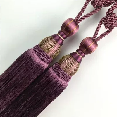 Trailer rope/net/strap – Decoration Tassel - red-and-purple-pair-send-small-hook