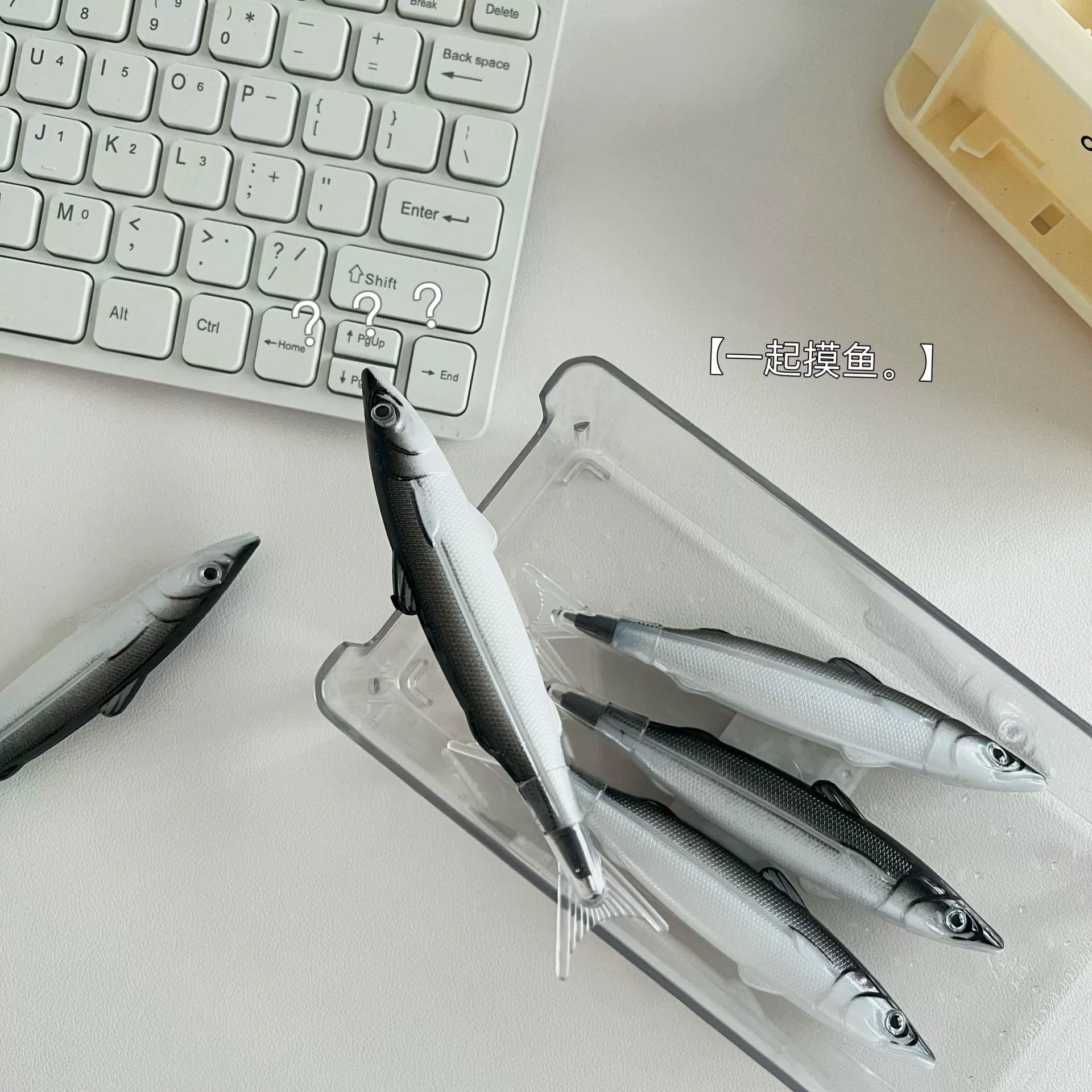 Ручка для моделирования рыб творческие студенты забавные Канцелярские шариковая ручка 0,5 м черная имитация праздной соленой рыбы