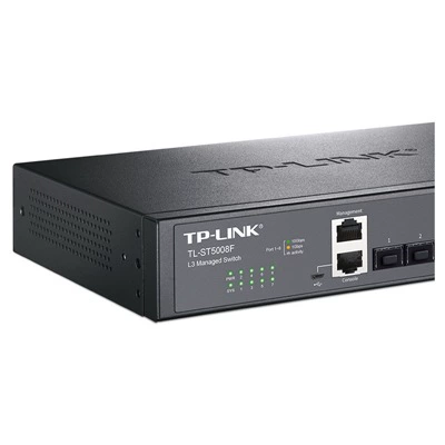Сетевой управляемый трехслойный коммутатор TP-LINK TL-ST5008F на полной скорости 10G