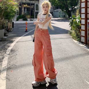 2025�����¿�b��������L���ϼtɫ���b���ѝŮCARGO PANTS