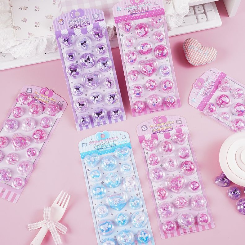 Joytop Cotton Candy - 3D Shaker Stickers