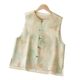 high quality Age-reducing Middle-aged Women's Double-sided Wear Chinese Style National Style Jacquard Brocade Vest Vest Women's Spring and Autumn Jacket