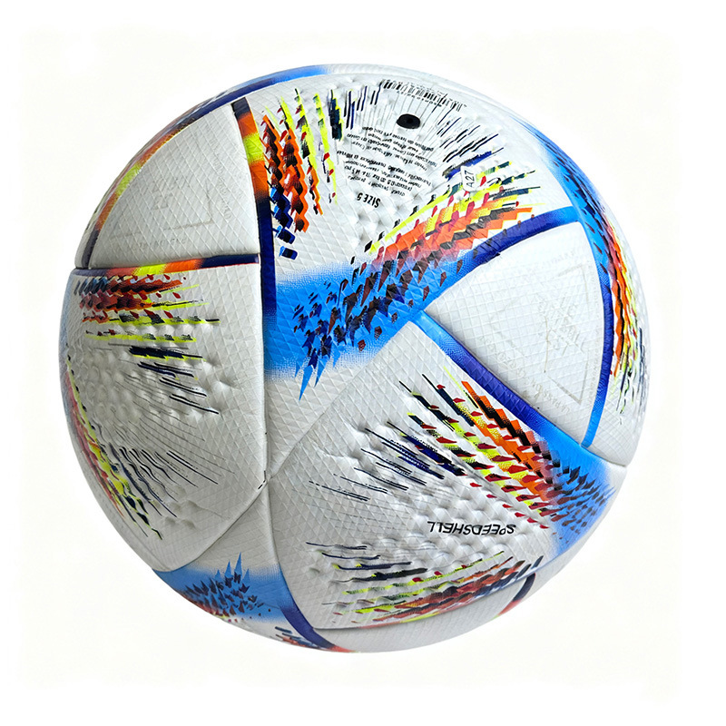No.5 Copa del Mundo de fútbol Liga de Campeones Premier League fútbol transfronterizo adhesivo en caliente pu personalizado