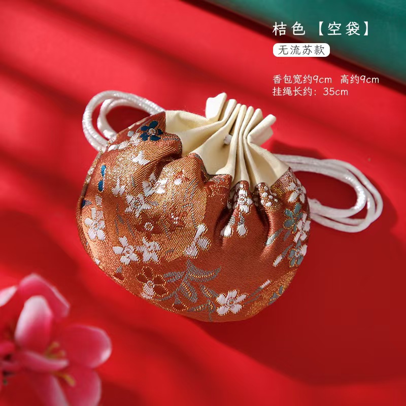 Bolsa vacía, bolso de impresión bordado antiguo, colgante de carro, bolso de mosquitos, festival del dragón, bolso de moda nacional