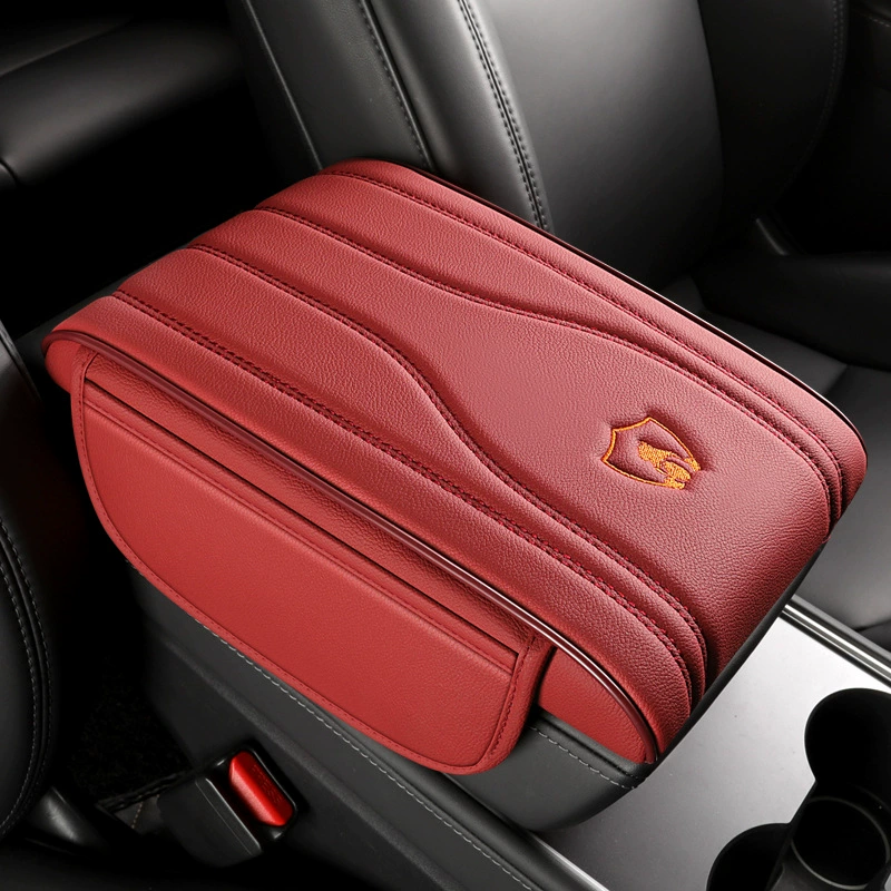 [Трансграничное Специальное] Автомобильный кожаный подлокотник Подлокотник Автомобильный подлокотник Защитный чехол Универсальный Четыре сезона