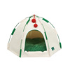 Zeze dome cat nest tent Four -seasons universal semi -closed dog foothills disassembled cat bed pet supplies