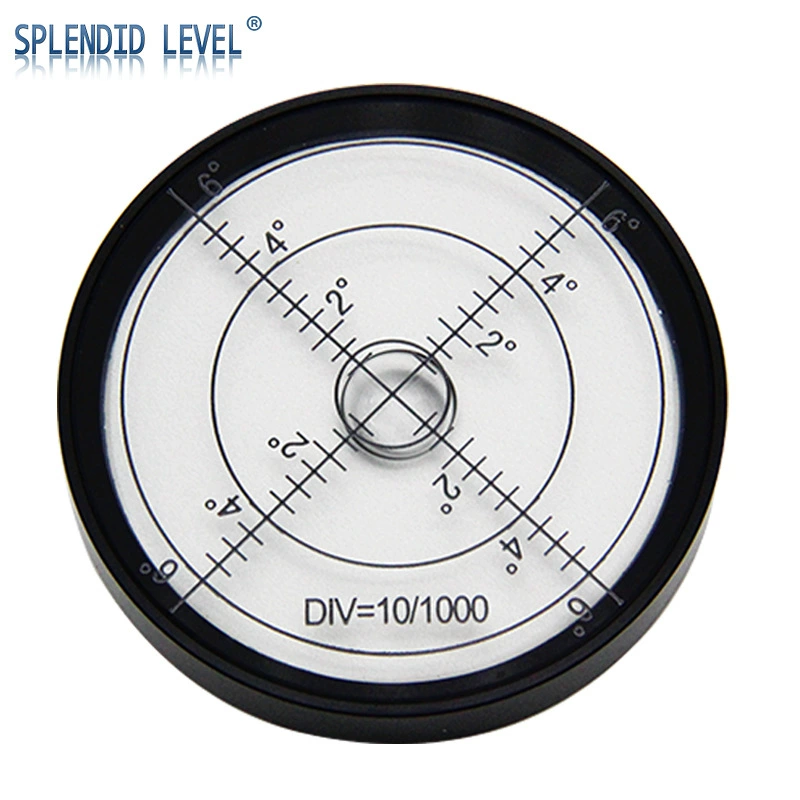 Металлический универсальный уровень 30 минут круговой уровень высокоточный магнитный 6012 горизонтальный пузырь