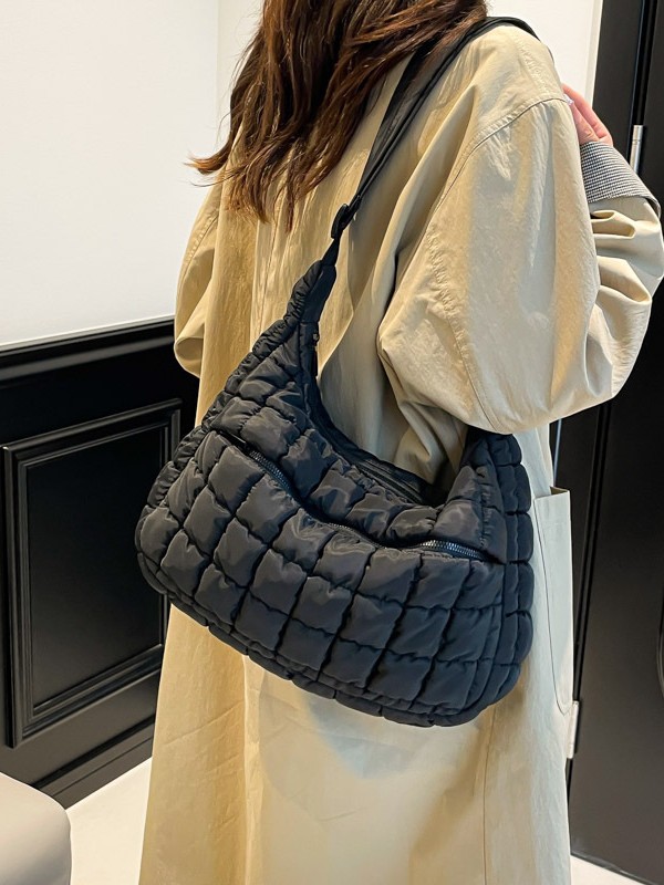 Bolsos de nubes plegados transfronterizos para mujeres 2025 nueva moda coreana diaria versátil bolso de hombro casual