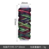 Colored wax line (3445)172#-12 meters transparent tube