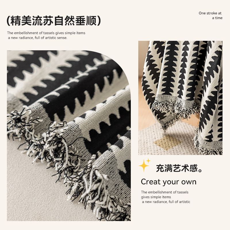 Funda de sofá de chenilla estilo Ins, adecuada para todas las estaciones, funda de sofá antiarañazos para gatos, reversible, cojín de sofá de alta gama.