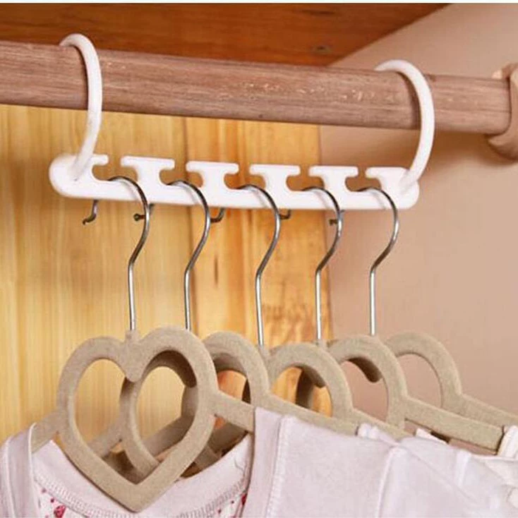 Трансграничная специальная пластиковая вешалка многофункциональная складная металлическая вешалка для одежды Волшебная вешалка для домашнего гардероба вешалка завод