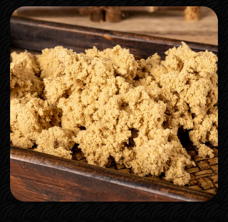 Five Year Aged Moxa Wool 50:1 Ai Rong Golden Moxa Floss 500g Bulk for Moxibustion Sticks and Cones in use