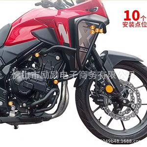 Honda NX400 NX500 2024-2025 modifikasiya edilmiş mühərrik bamperi, qoruyucu çubuq