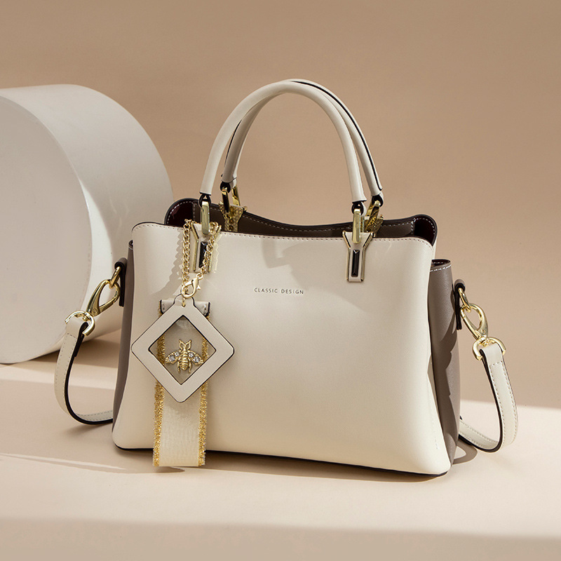 Bolso de mano para mujer 2025 nuevo otoño e invierno bolsa de madre de alta calidad mensajero de gran capacidad bolso de cuero Tote