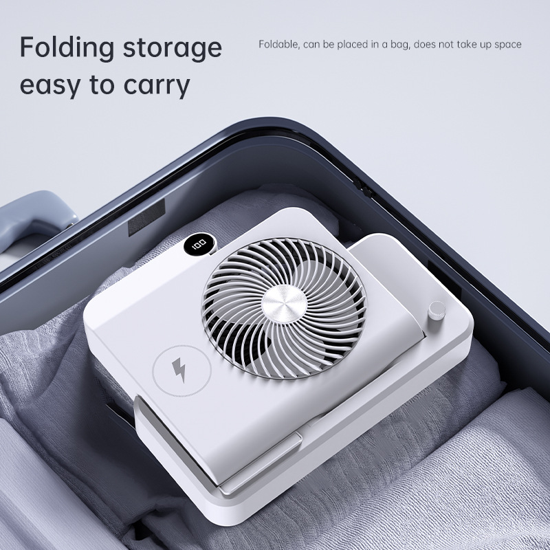 Wireless mobile phone charging, table air fan, universal smart folding tubing 4