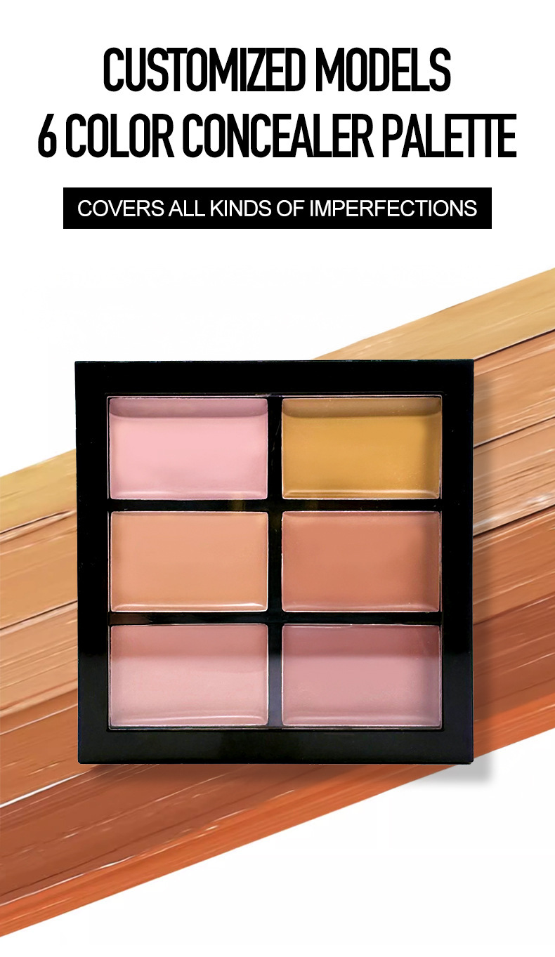 Waterproof highlighter en contour palette met concealer_voghion.com