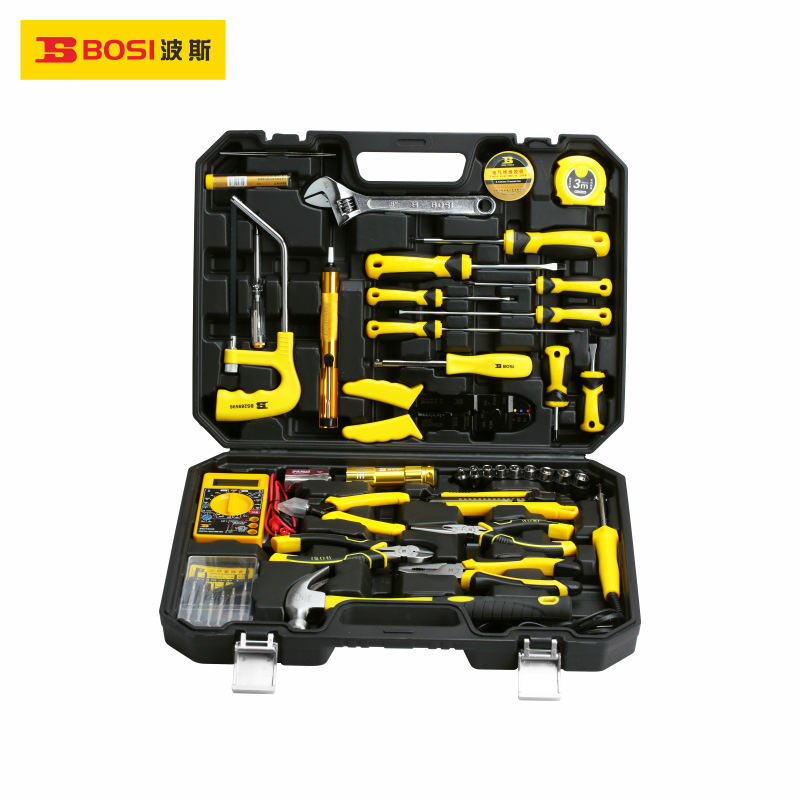 波斯工具43件电讯组套家用工具 家用综合工具套装BS511043正品