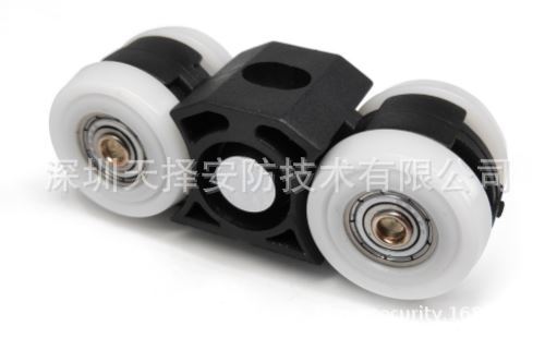 工厂80KG轻型玻璃门吊轮 移门滑轮导轨 吊趟门 滑动门吊轮 酒店