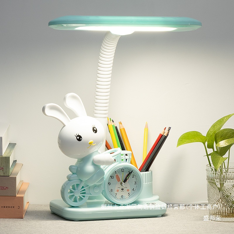 Fabrica directa de lámparas de escritorio para niños, escritorio enchufable, aprendizaje visual, dormitorio multifuncional para niñas