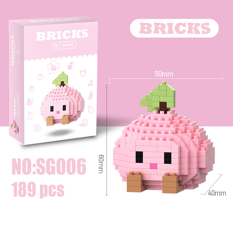 Animation IP micropartículas bloques de construcción rompecabezas piezas de regalo de juguetes DIY bloques de construcción mayoristas nacionales