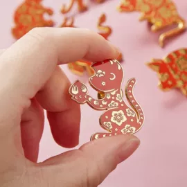 徽章;金属工艺品;钥匙扣及钥匙扣配件