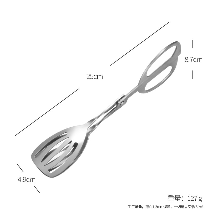 カスタマイズされた火傷防止ステンレス鋼のクリエイティブなはさみ型フードクリップ、中華と洋食のビュッフェクリップ、パンフードクリップ|undefined
