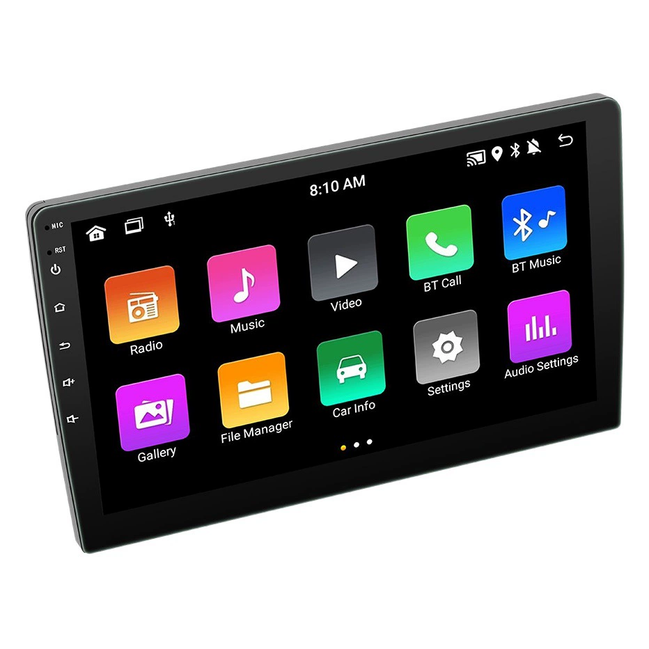 Беспроводное соединение ХД мобильного телефона Carplay10-inch Блуэтоотх обращая навигацию ГПС андроида автомобиля машины изображения интегрированную