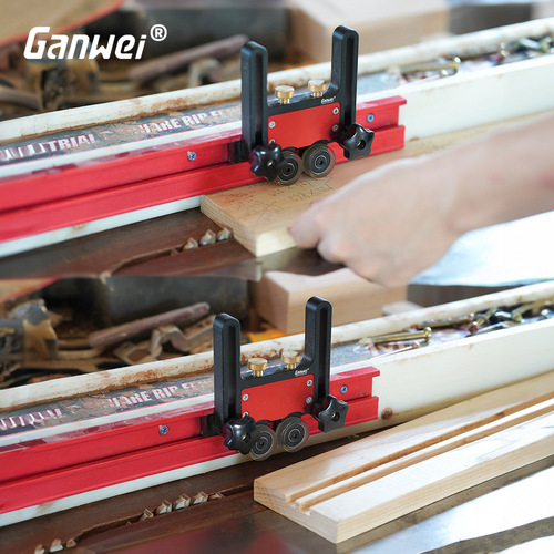Saw table press, woodworking push table saw, panel saw, electric circular saw, table saw, band saw, feather board safety auxiliary parts, dare to