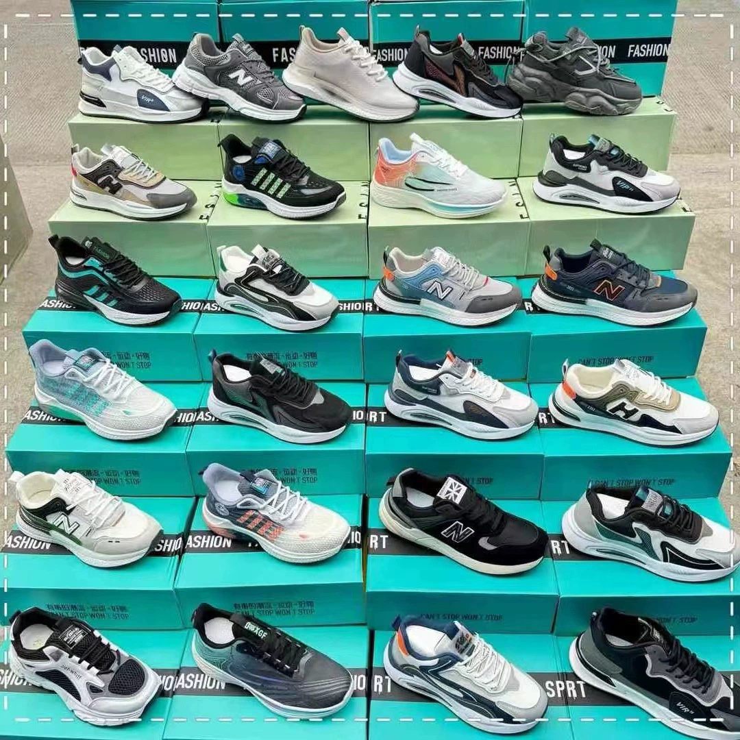 Складская обувь, задняя обувь, обувь, киоск, оптовая продажа, разная обработка, обувь, сломанная обувь