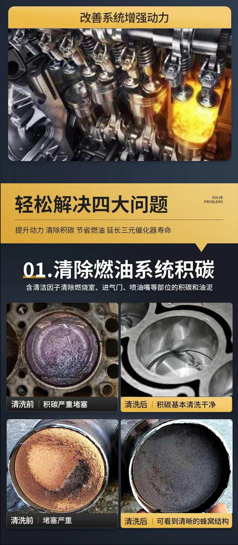 Dr.neolce+ Car Catalytic Converter Cleaner, Engine, Oxygen Sensor