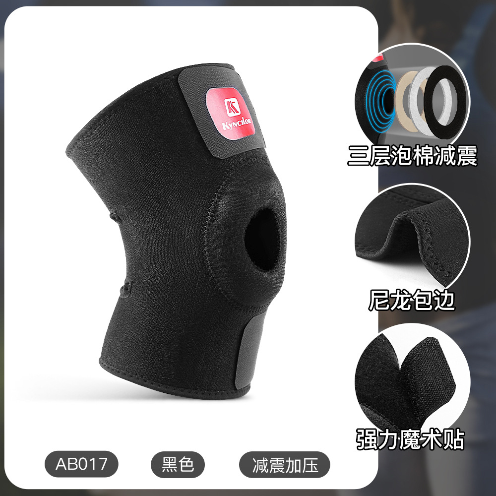 Deportes al aire libre de los hombres y las mujeres deportes running baloncesto montañismo presión transpirable rodillera protectora equipo al por mayor