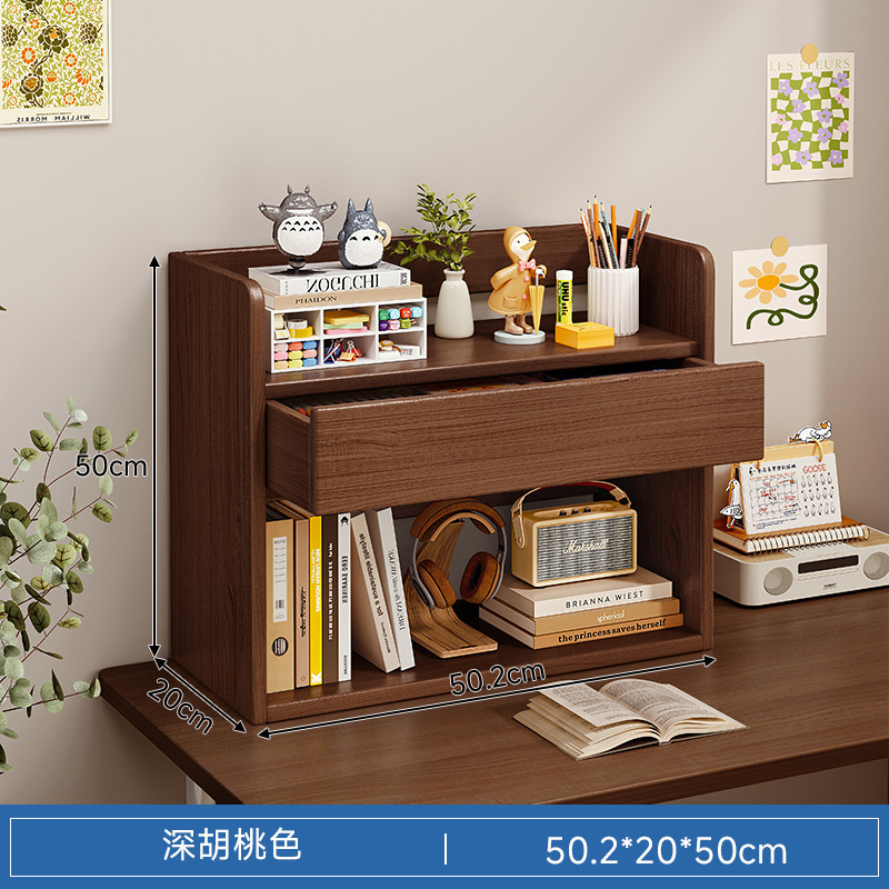 Estante de escritorio Estante de escritorio Estante de escritorio para el hogar de los estudiantes, almacenamiento de escritorio, gabinete pequeño de varias capas, estación de oficina, estante pequeño