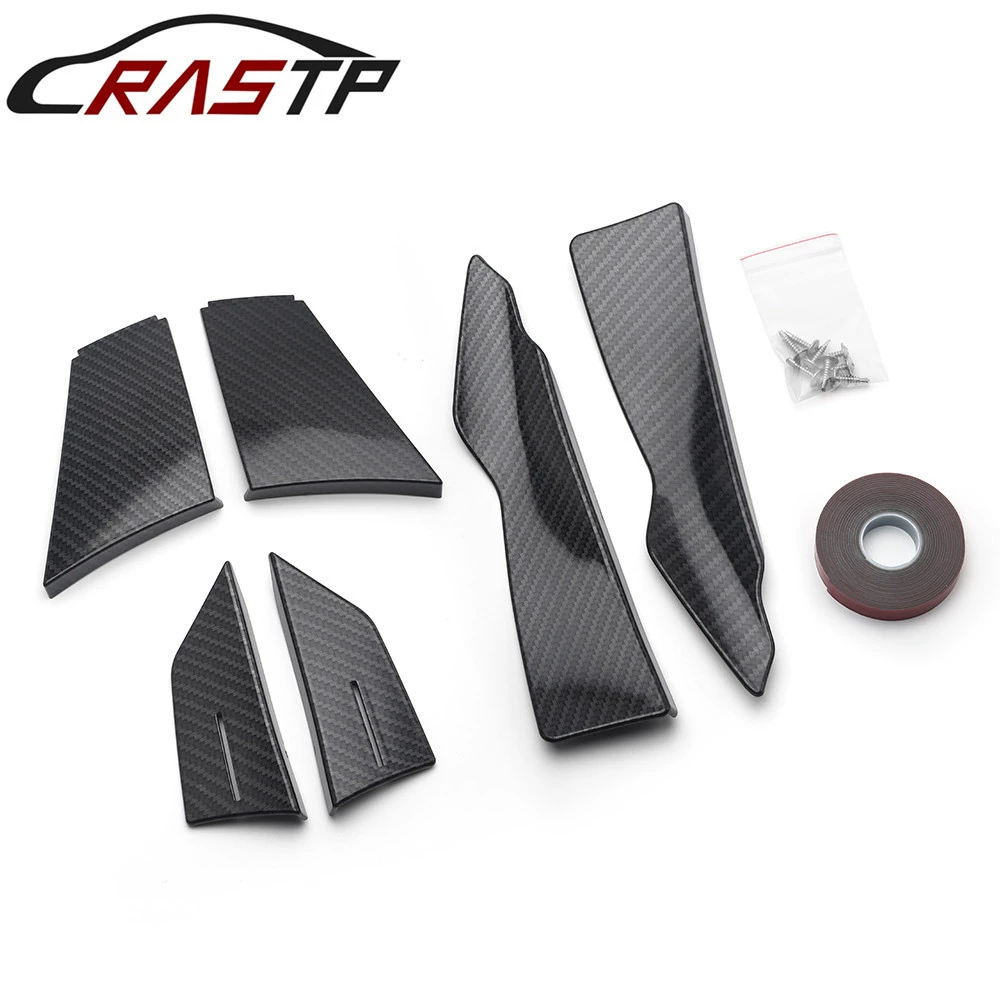 Передний бампер автомобиля, полоса против царапин, передний бампер из углеродного волокна, комбинированный воздушный нож, подходит для BMW F80M3F82M4