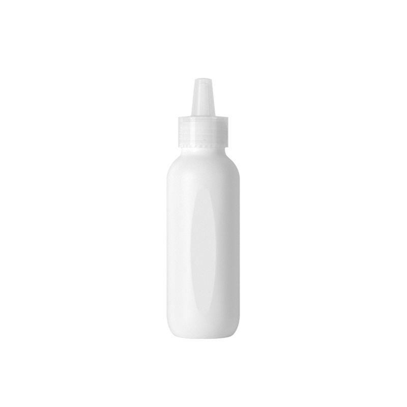 Botella de extrusión de tapa de punta, manguera de toque suave, botella de extrusión de crema, manguera de distribución de cosméticos