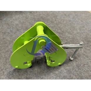 Rail gripper rail clamp I-beam rail gripper hoisting round steel pipe clamp