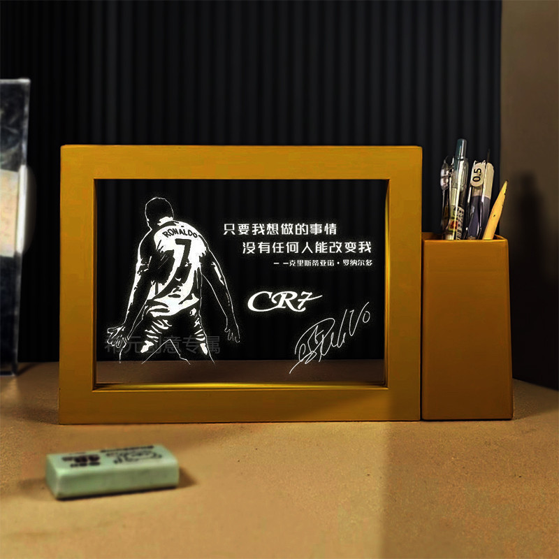 Creative night light basketball football star bedroom bedside decoration gift for friends essential practical gift Creative night light basketball football star bedroom bedside decoration gift for friends essential practical gift