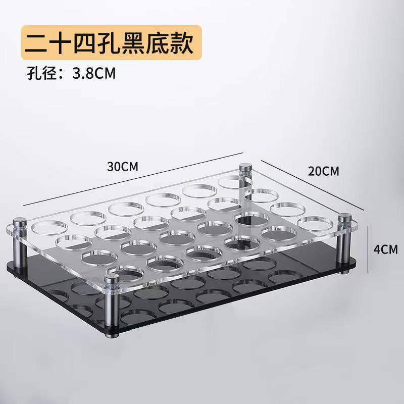 Bar portavasos acrílico combinación de plástico bala taza estante bar una taza de vino blanco taza de vino extranjero estante transparente