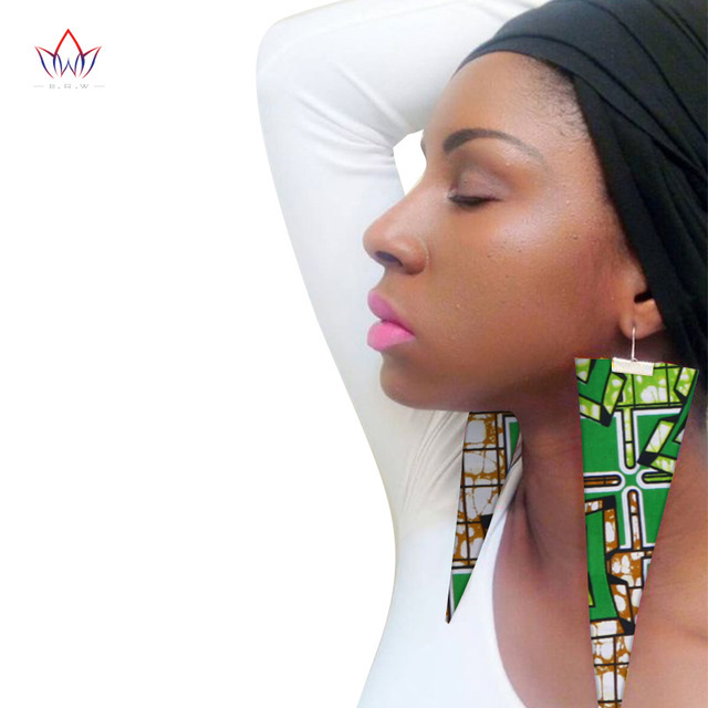 Trendy-Afrikaanse-Stof-Oorbell