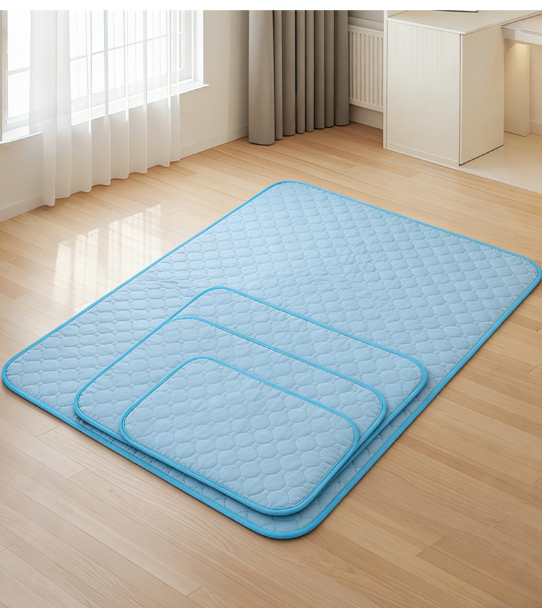 Cooling Dog Mat And Cat Cooling Bed Breathable Ice Silk Pet Pad_voghion.com