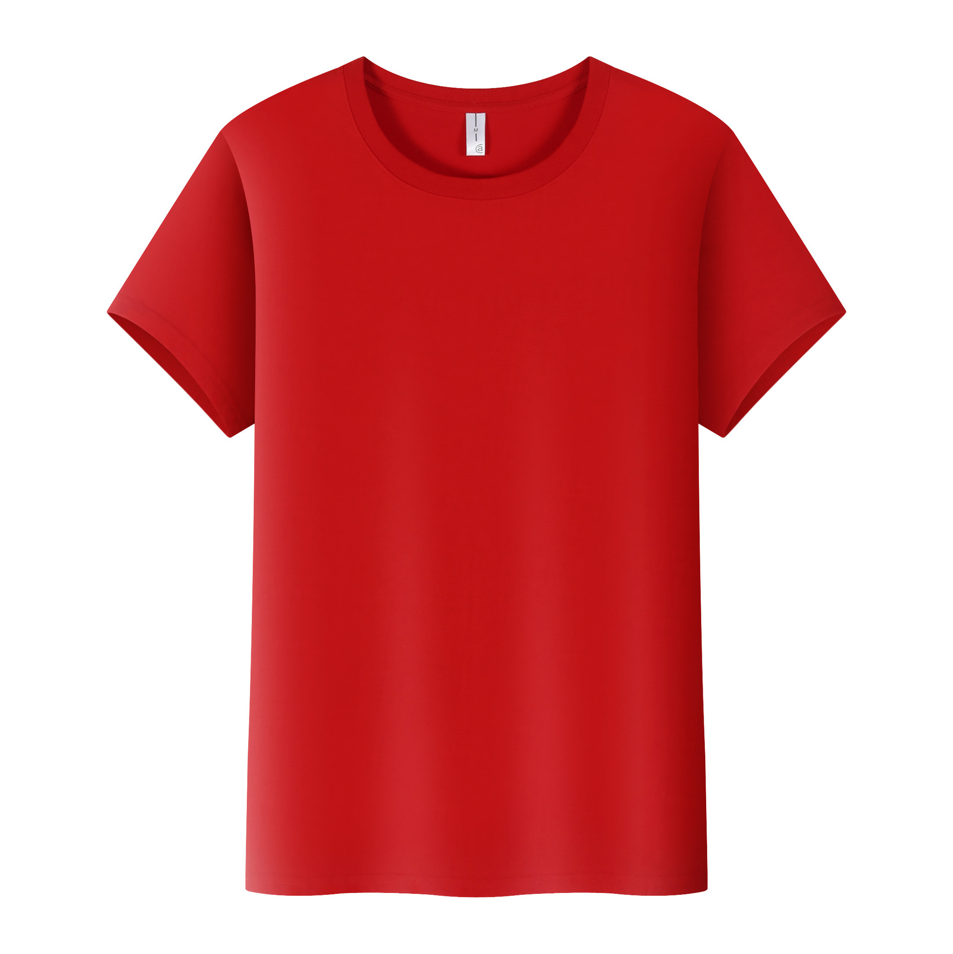 Camisetas de algodón puro, camisetas de algodón peinado de manga corta, camisetas publicitarias al por mayor, camisetas culturales, uniformes de clase con logotipo personalizado, ropa de trabajo, bordados. image 10